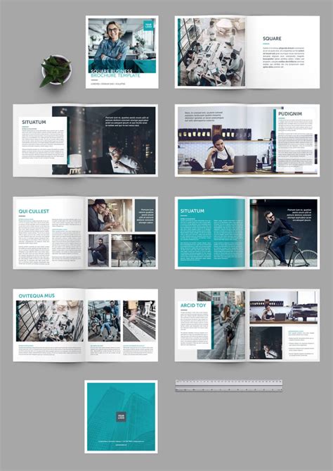 InDesign templates .